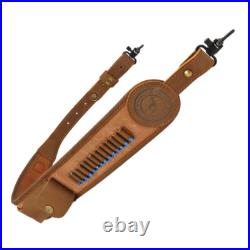 Tourbon Rifle Sling. 22 Ammo Holder Pouch Finger Rest withSwivels for Marlin Ruger