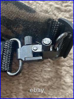 Trebark Padded Suede Leather Backed Rifle Shotgun Sling With Swivels