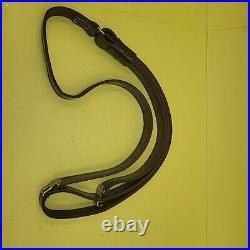 Triple K Leather Traditional Rifle Sling 1 withBrass Hardware