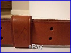 Turner Saddlery Brown Leather Rifle Sling, Marked NM