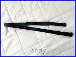 Turner Saddlery Leather Sling, Black, Steyr Mannlicher