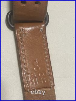Turner Saddlery Mfg 54 USGI National Match Leather Rifle Sling TSCO