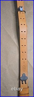Turner Saddlery Mfg 54 USGI National Match Leather Rifle Sling TSCO