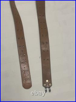 Turner Saddlery Mfg 54 USGI National Match Leather Rifle Sling TSCO