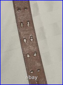 Turner Saddlery Mfg 54 USGI National Match Leather Rifle Sling TSCO