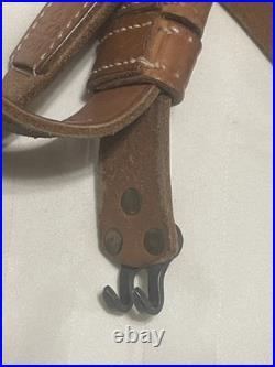 Turner Saddlery Mfg 54 USGI National Match Leather Rifle Sling TSCO