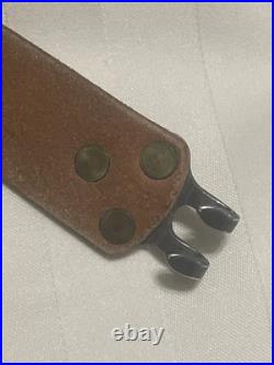 Turner Saddlery Mfg 54 USGI National Match Leather Rifle Sling TSCO