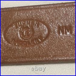 Turner Saddlery Mfg 54 USGI National Match Leather Rifle Sling TSCO