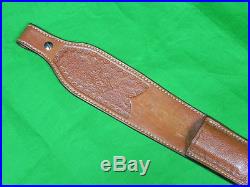 US Custom Made CALAMITY CRICKETTE Carved Leather Rifle Sling Knife Sheath