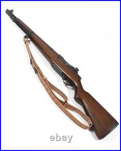 US Leather Kirkman M1907 Rifle Sling Repro, 1942 Steel Hardware At The Front