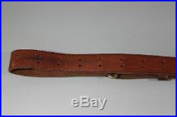 US Post WW2 Boyt Marked Brown Leather M1903 Leather Rifle Sling Commercial S20