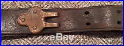 US Springfield Krag 30-40 Rifle Leather Sling