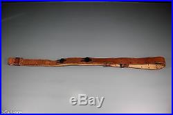 US WW2 M1907 Springfield Garand Leather Rifle Sling. Unmarked. Light Use. Nice