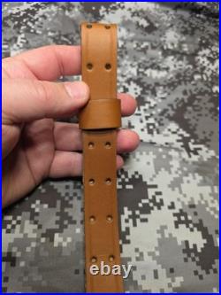 Uncle Mikes Military Leather Buckle Rifle Sling
