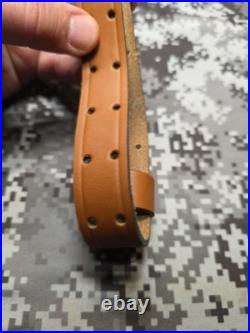 Uncle Mikes Military Leather Buckle Rifle Sling