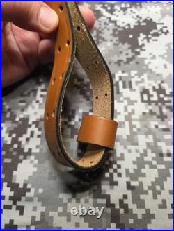 Uncle Mikes Military Leather Buckle Rifle Sling