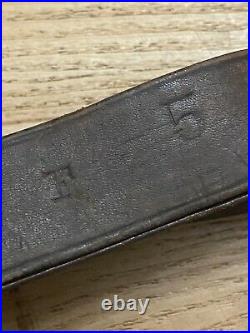 Us 1887 Trapdoor Springfield / Krag Rifle Leather Sling-original-complete