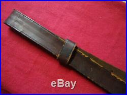 Us Army 1884 Springfield Trapdoor R. I. Arsenal Leather Rifle Sling 4th Pattern