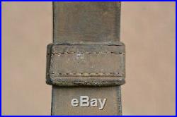 Us Wwi Or Wwii Rifle Leather Sling Springfield Or Garand Military Ww1 Or Ww2