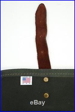 VINTAGE Orvis Battenkill Canvas Leather Shotgun Rifle Case Bag Sling 50'' x 7.5
