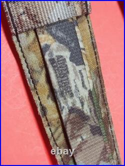 VTG Advantage RealTree Camo Sling Padded Suede Back RIFLE SHOTGUN Talon Swivels