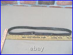 VTG Original WWII Era Rifle Leather Sling Strap 44x1 for M1 Carbine or Other
