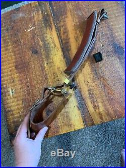 Vintage Al Freeland Leather Armcuff Shooting Sling. Excellent Condition