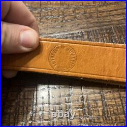 Vintage Al Freeland Leather Shooting Cuff National Match Rifle Compitition EUC