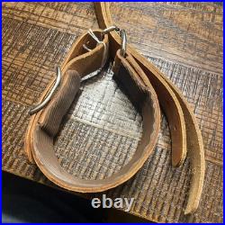 Vintage Al Freeland Leather Shooting Cuff National Match Rifle Compitition EUC