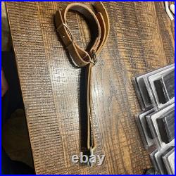 Vintage Al Freeland Leather Shooting Cuff National Match Rifle Compitition EUC