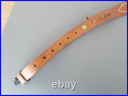 Vintage BIANCHI Cobra Sling leather rifle sling withquick detach swivels