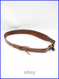Vintage Bianchi #60 Cobra Leather Rifle Sling 32