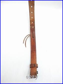 Vintage Bianchi #60 Cobra Leather Rifle Sling 32