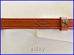 Vintage Bianchi #62 Leather Sling Brown Leather Bianchi Cobra Rifle Sling NOS