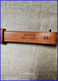 Vintage Bianchi #64 Cobra Leather Rifle Sling