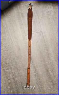 Vintage Bianchi #64 Cobra Leather Rifle Sling