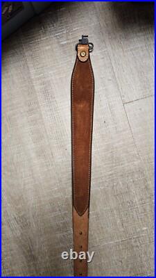 Vintage Bianchi #64 Cobra Leather Rifle Sling