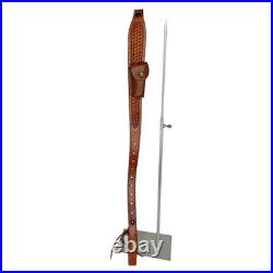 Vintage Bianchi Cobra #65 Tooled Leather Rifle Sling Shell Pouch Strap Holder