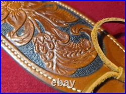 Vintage Bianchi Cobra Sling Rifle Sling Tooled Brown Leather Gorgeous EUC Vintage Bianchi Cobra Sling Rifle Sling Tooled Brown Leather Gorgeous EUC