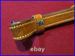 Vintage Bianchi Cobra Sling Rifle Sling Tooled Brown Leather Gorgeous EUC Vintage Bianchi Cobra Sling Rifle Sling Tooled Brown Leather Gorgeous EUC