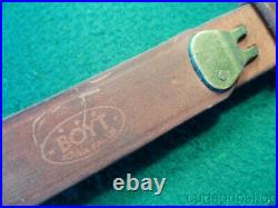 Vintage Boyt 1-1/4 M1907 Military Style Leather Rifle Sling