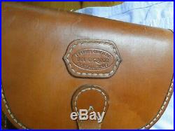 Vintage Del Cazador Leather Crafters Leather Double Shotgun Sling Case