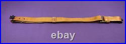 Vintage Excellent Brownell's Latigo Rifle Sling + Swivels West Germany Leather