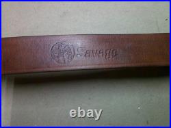 Vintage Factory Savage Arms Leather Rifle Strap/Sling