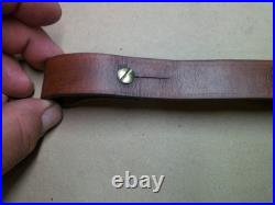 Vintage Factory Savage Arms Leather Rifle Strap/Sling