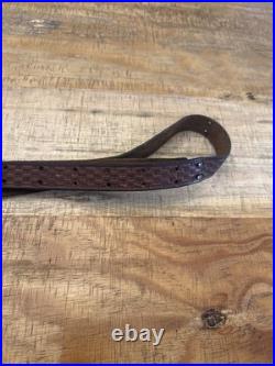 Vintage Foster Sporting Goods Rifle Sling Basket Weave Pattern 1950s-1960s