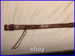 Vintage Galco Braided Leather Cobra Rifle Sling