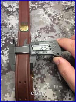 Vintage Hunter 200 1 1/4 Leather Buckle Rifle Sling 200-1.25 With Swivels