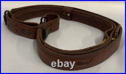 Vintage Hunter 210-1 Leather Military Rifle Sling Strap (A20)