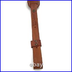 Vintage Hunter Leather Tooled Rifle Sling Deer Acorns Model 727025 NEW w Tag USA